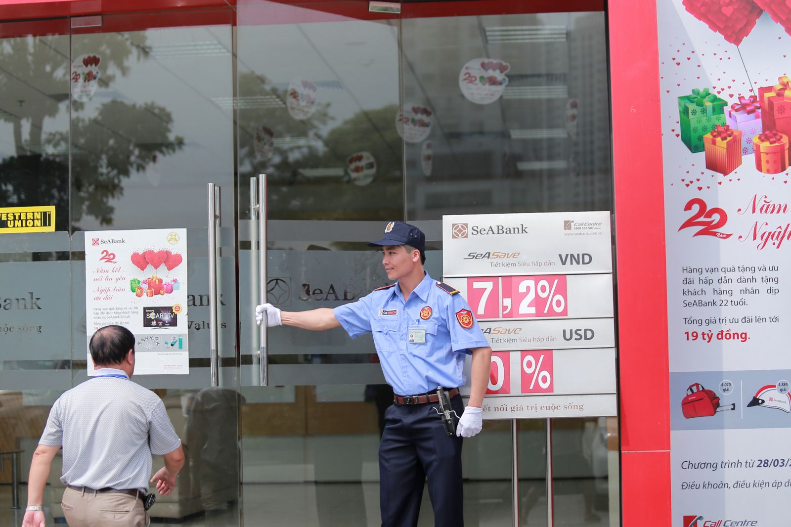 Dịch vụ bảo vệ ngân hàng - ATM